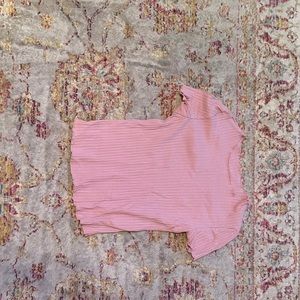Pink Lettuce Edge Shirt